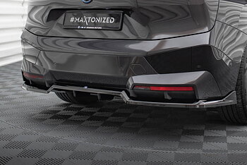 Central Rear Splitter (Vertical Bars) BMW iX M-Pack i20