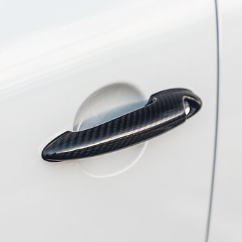 AGENCY POWER CARBON FIBER DOOR HANDLES SET OF 4 MINI COOPER COUNTRYMAN R60