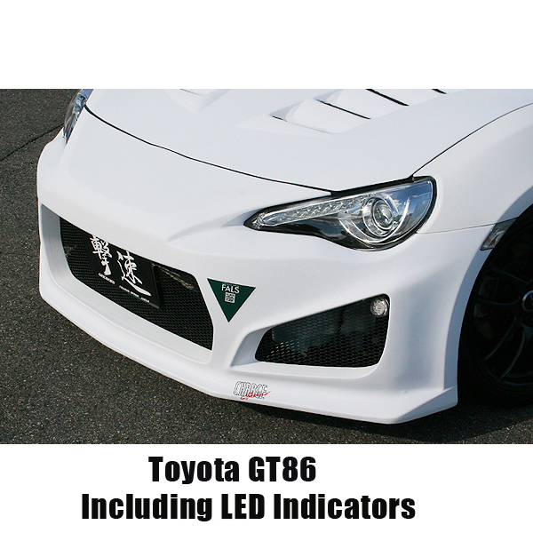 TOYOTA GT86 CHARGESPEED JDM FRONT BUMPER LED INDICATORS