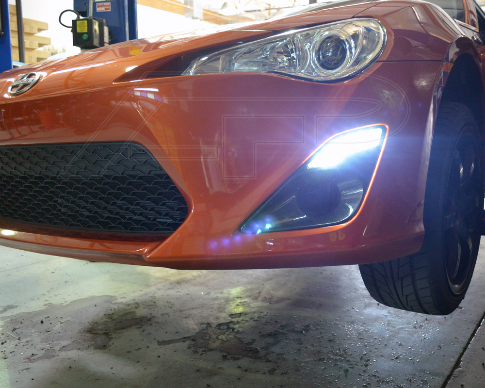 AGENCY POWER KOLFIBER BROMS LUFTINTAG MED DRL LED LIGHTS TOYOTA GT-86 | SCION FR-S 13-15 - 2