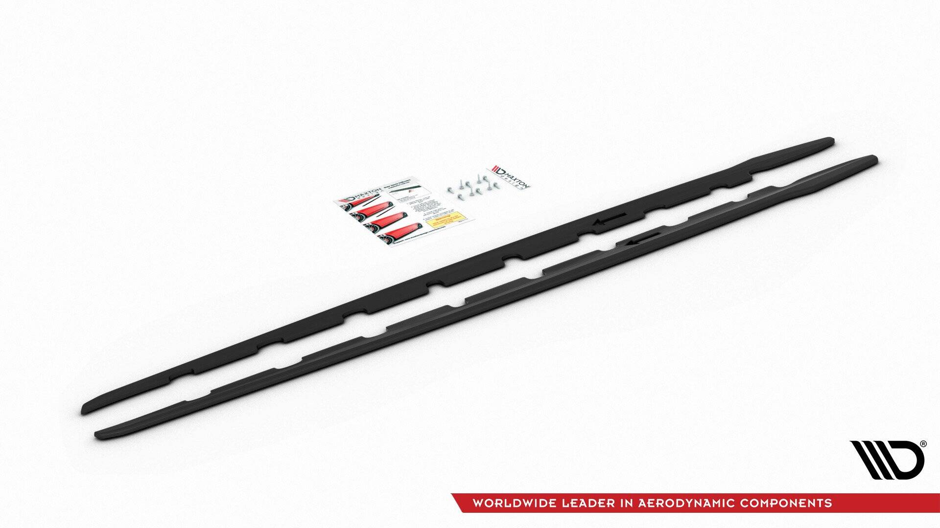 Side Skirts Diffusers V.2 BMW 1 F40 M-Sport / M135i - 4