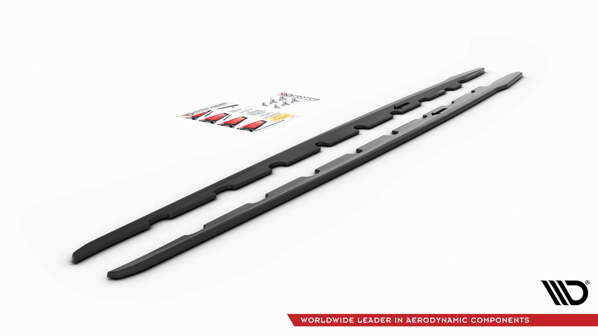 Side Skirts Diffusers V.2 BMW 1 F40 M-Sport / M135i - 5