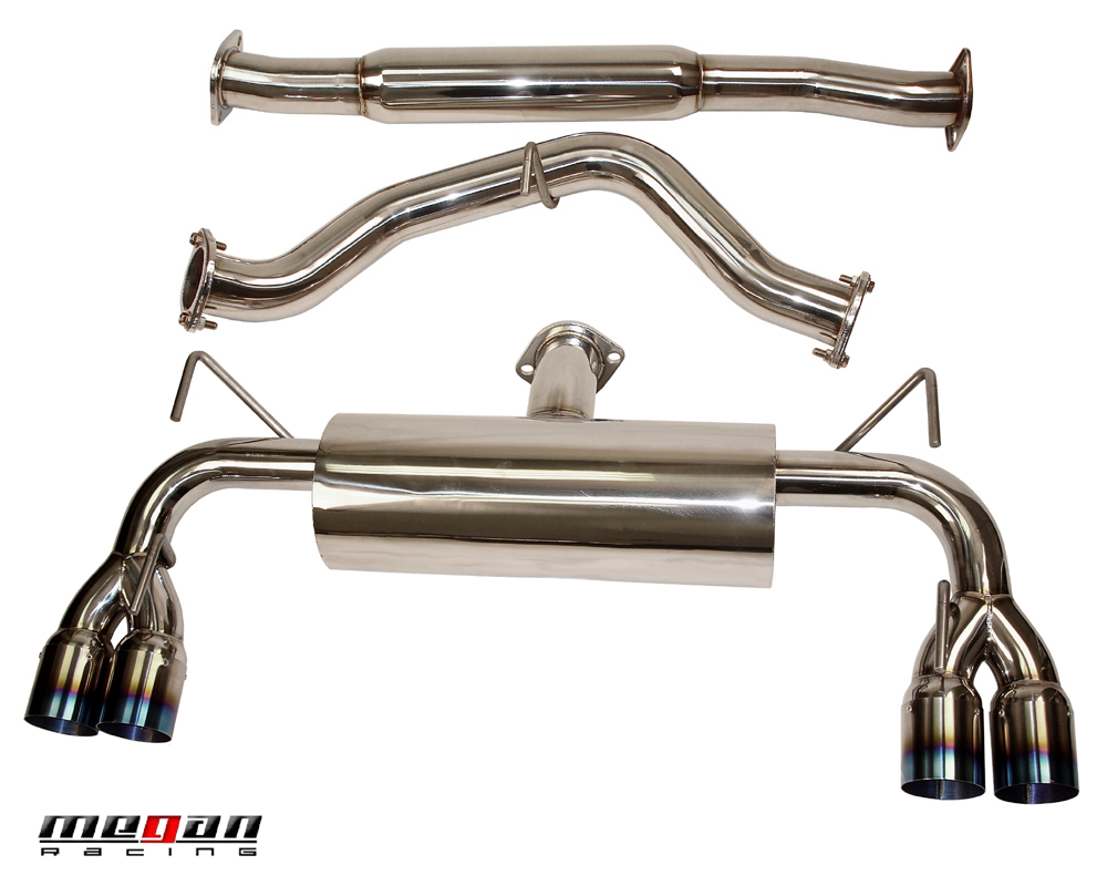 SUBARU IMPREZA STI 08+ OE-RS CATBACK SYSTEM MEGAN RACING - 2