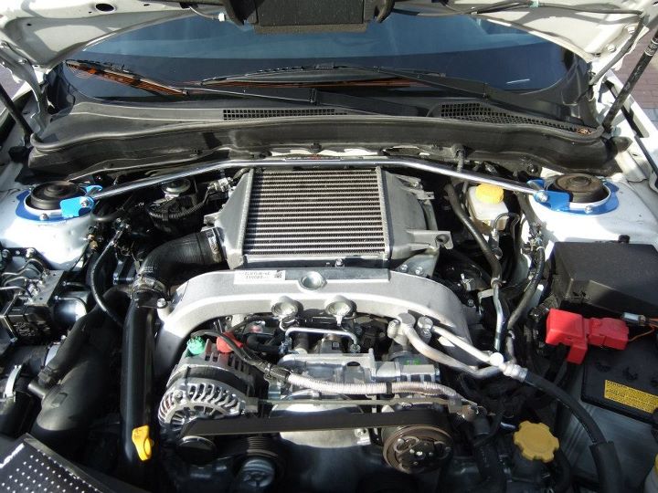 SUBARU IMPREZA (ALL) 08+ RACE SPEC FRONT UPPER STRUTBAR [MR] - 2