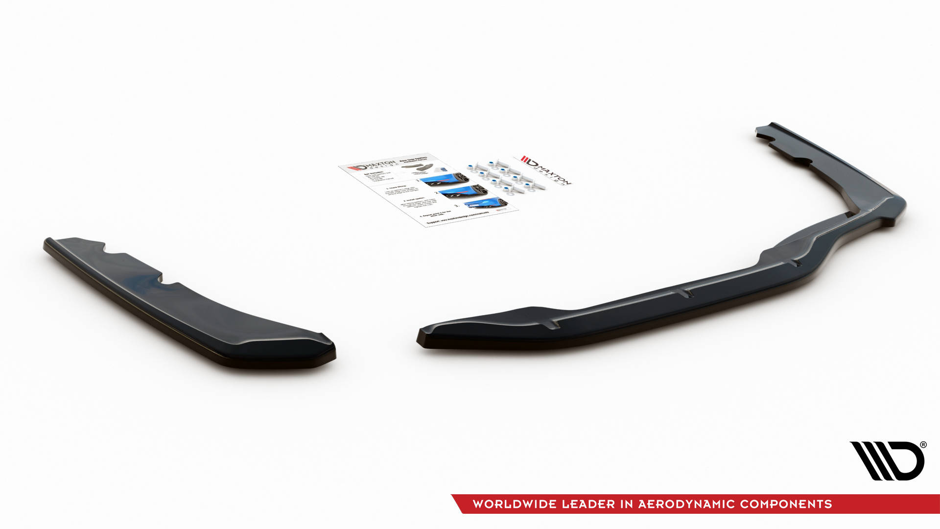 Rear Side Splitters BMW 2 Gran Coupe M-Pack F44 (2019-) - 4