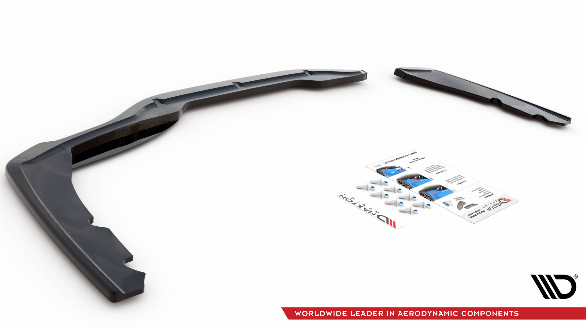 Rear Side Splitters BMW 2 Gran Coupe M-Pack F44 (2019-) - 5