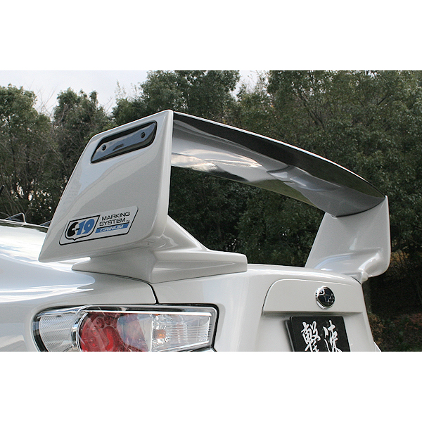 TOYOTA GT86 / SUBARU BRZ CHARGESPEED STRAIGHT REAR SPOILER (FRP) - 2