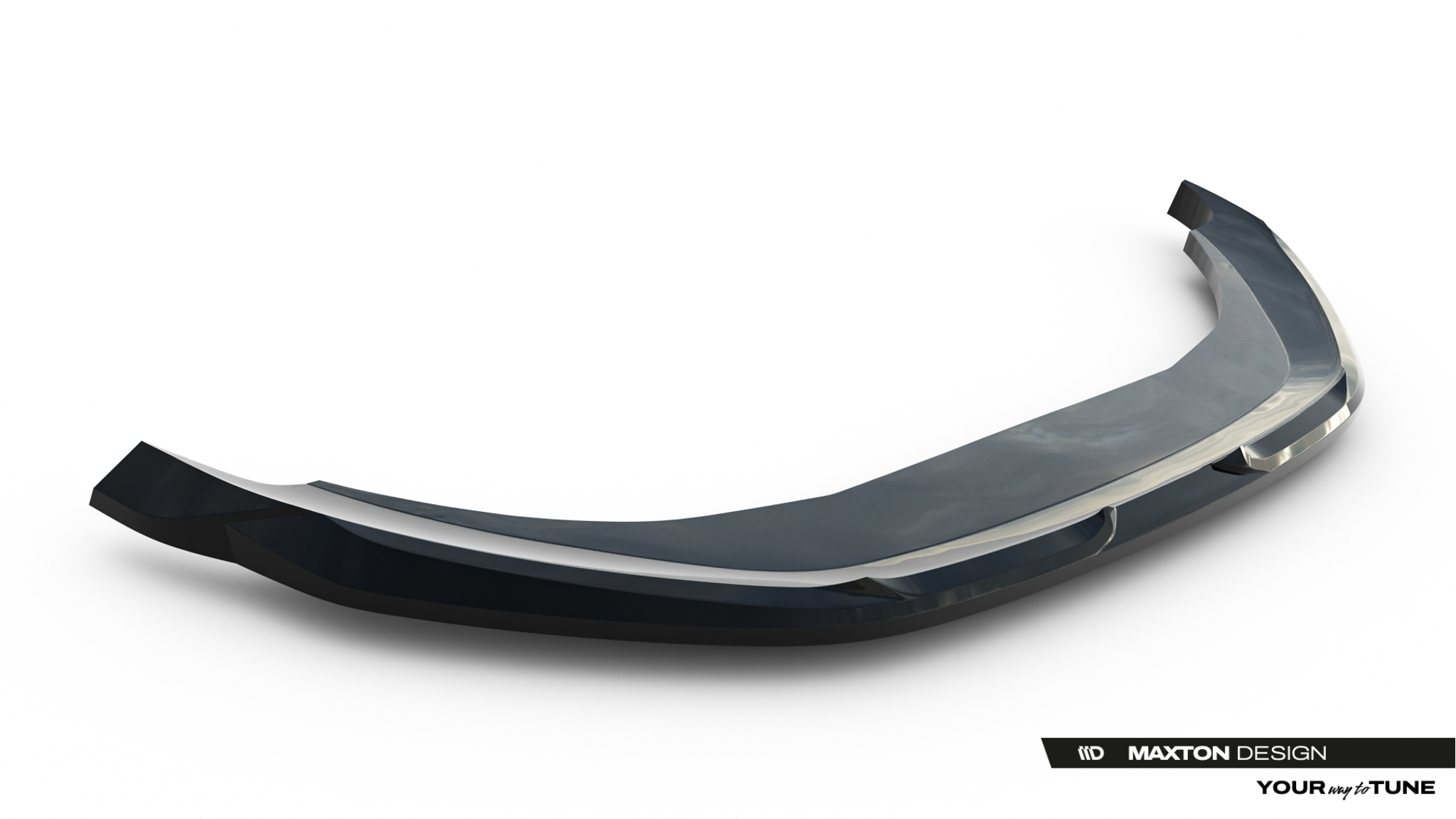 FRONT SPLITTER SUITABLE FOR PORSCHE MACAN EV MK1 – MAXTON DESIGN - 2