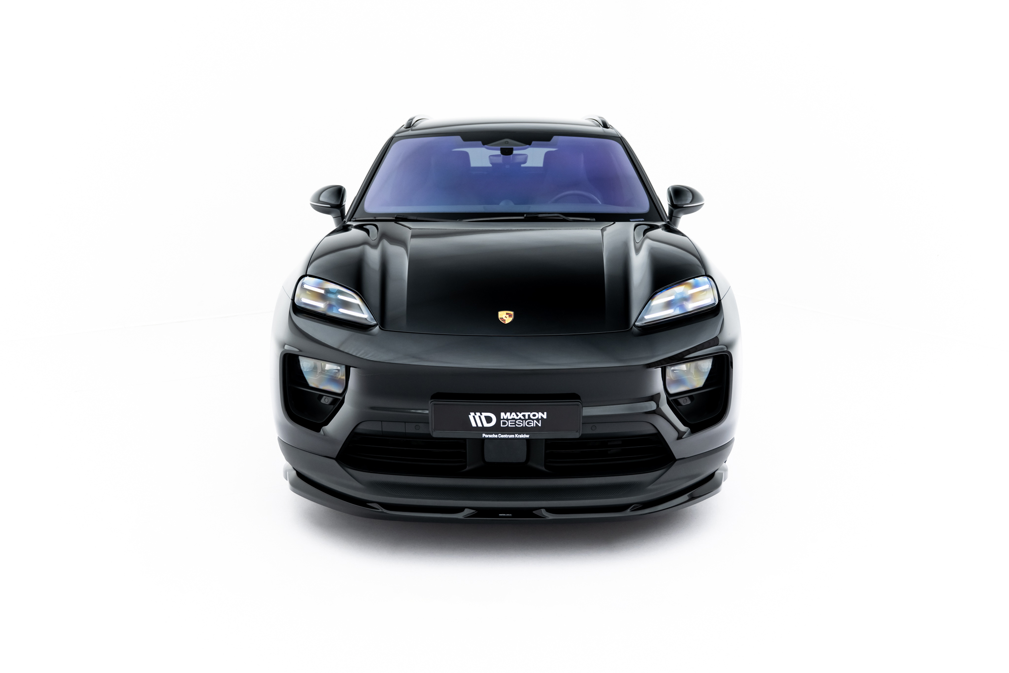 FRONT SPLITTER SUITABLE FOR PORSCHE MACAN EV MK1 – MAXTON DESIGN - 3