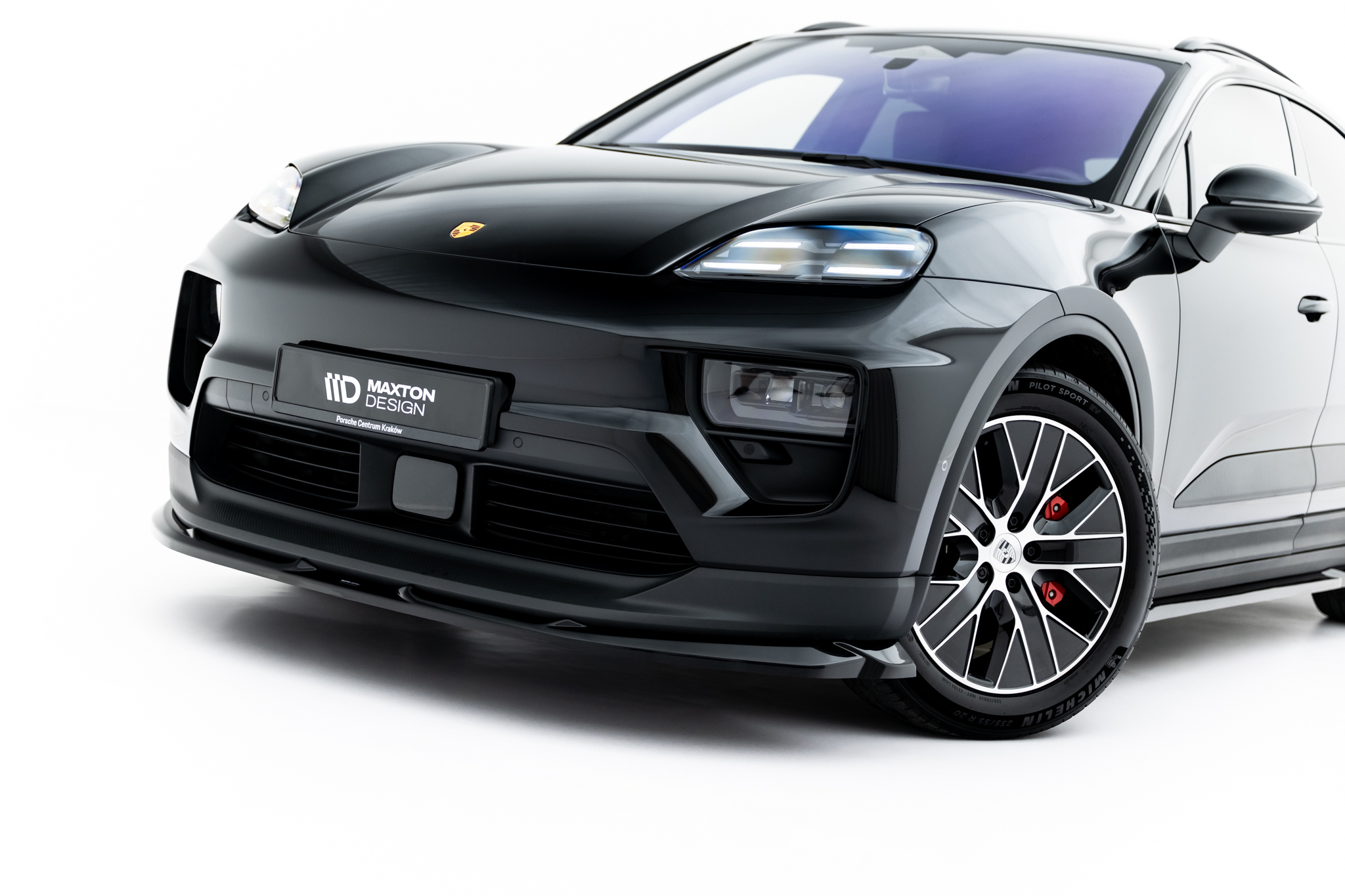 FRONT SPLITTER SUITABLE FOR PORSCHE MACAN EV MK1 – MAXTON DESIGN - 4