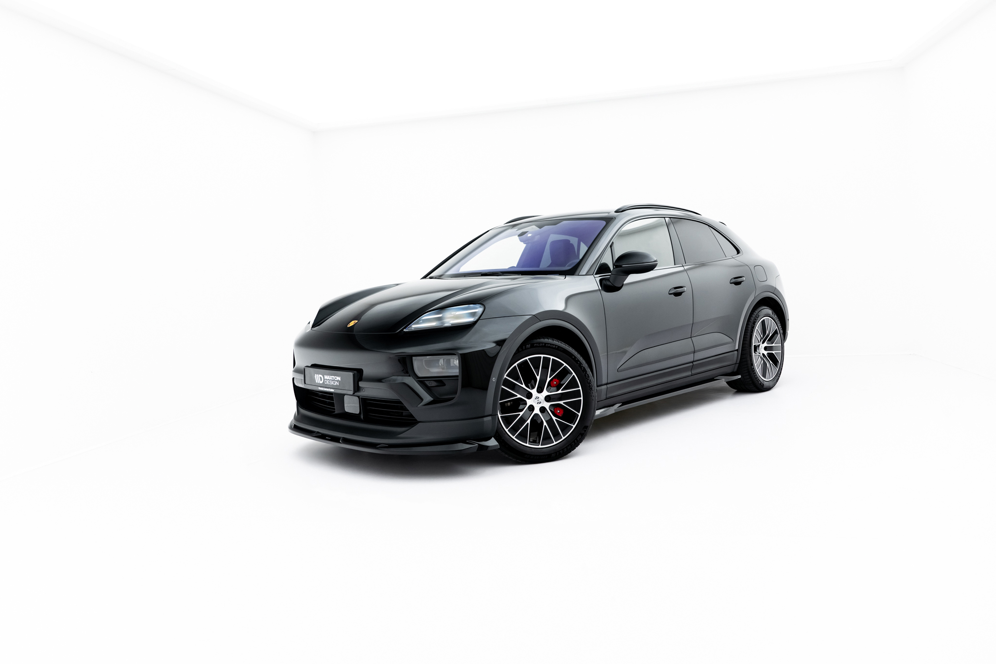 FRONT SPLITTER SUITABLE FOR PORSCHE MACAN EV MK1 – MAXTON DESIGN - 8