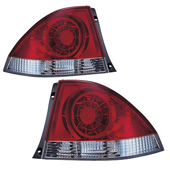 LEXUS IS200/300 98-05 RED/CLEAR LED TAIL LIGHTS