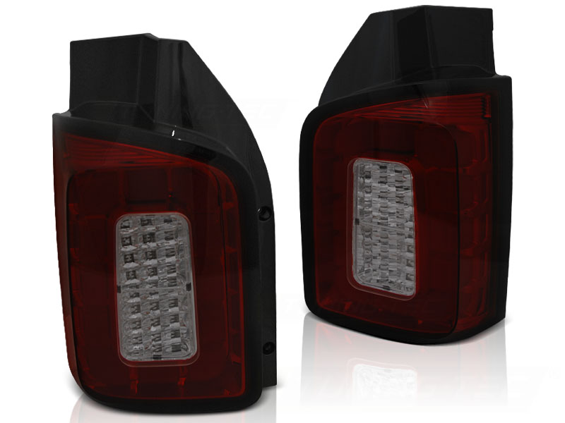 LED-BAKLYKTOR RÖD/TONAD TILL VW T6 2015-2019 TRANSPORTER