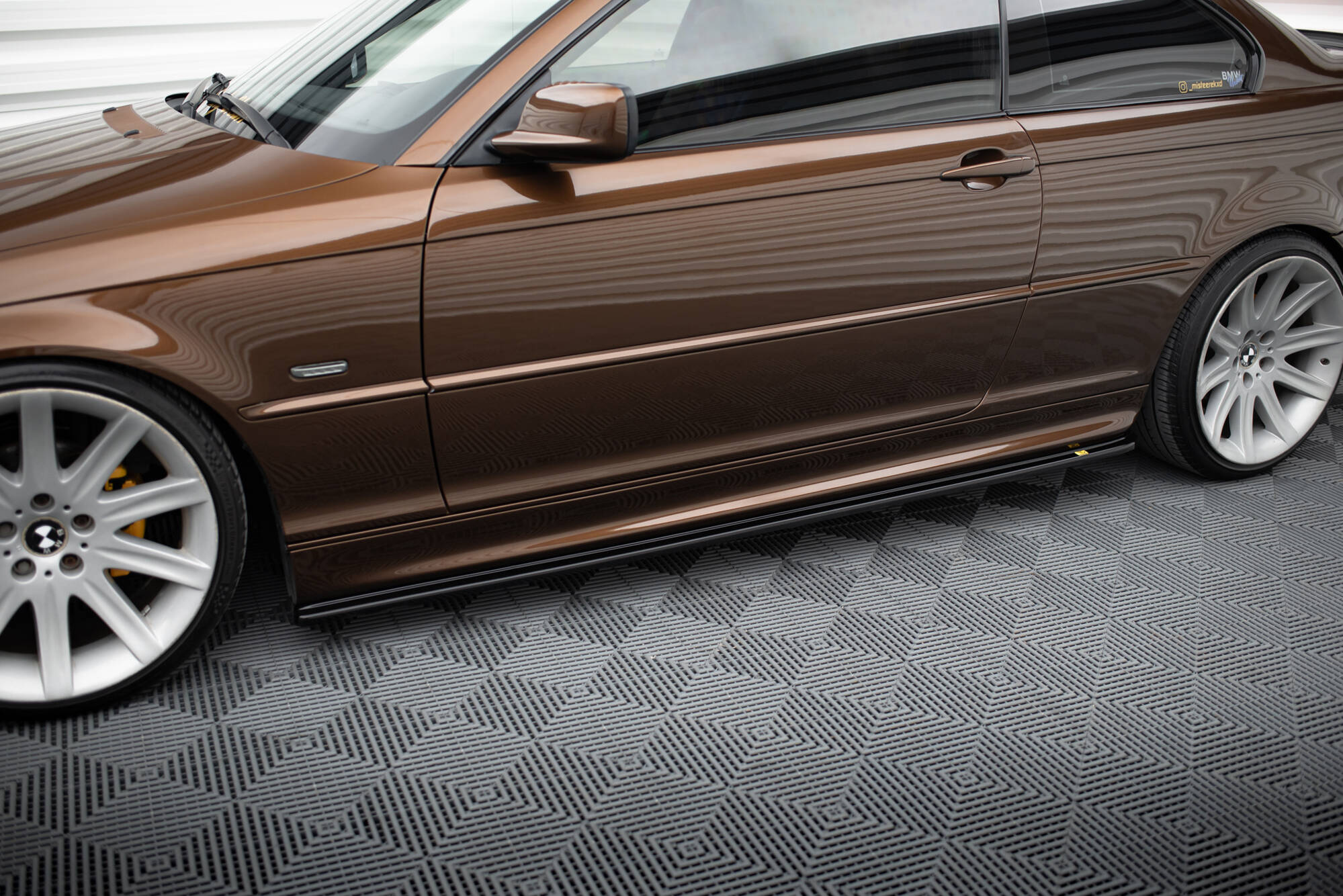 Side Skirts Diffusers V.1 BMW 3 E46 M-Pack Coupe - 3