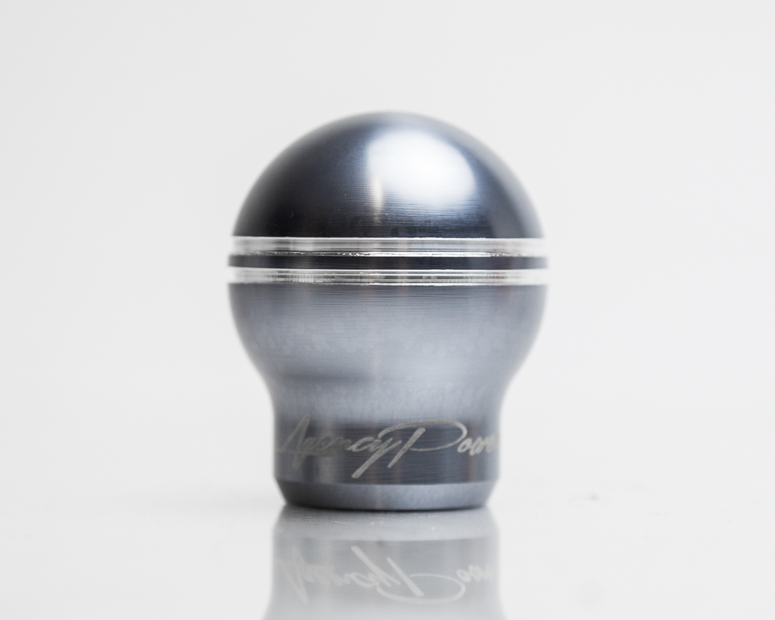 AGENCY POWER 6SPEED ALUMINUM SHIFT KNOB SMOKE FORD FOCUS RS - 5