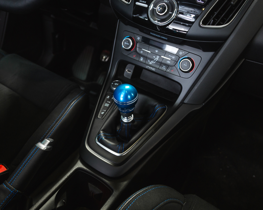 AGENCY POWER 6VÄXLAR ALUMINUM VÄXELSPAK KNOPP BLÅ FORD FOCUS RS - 2