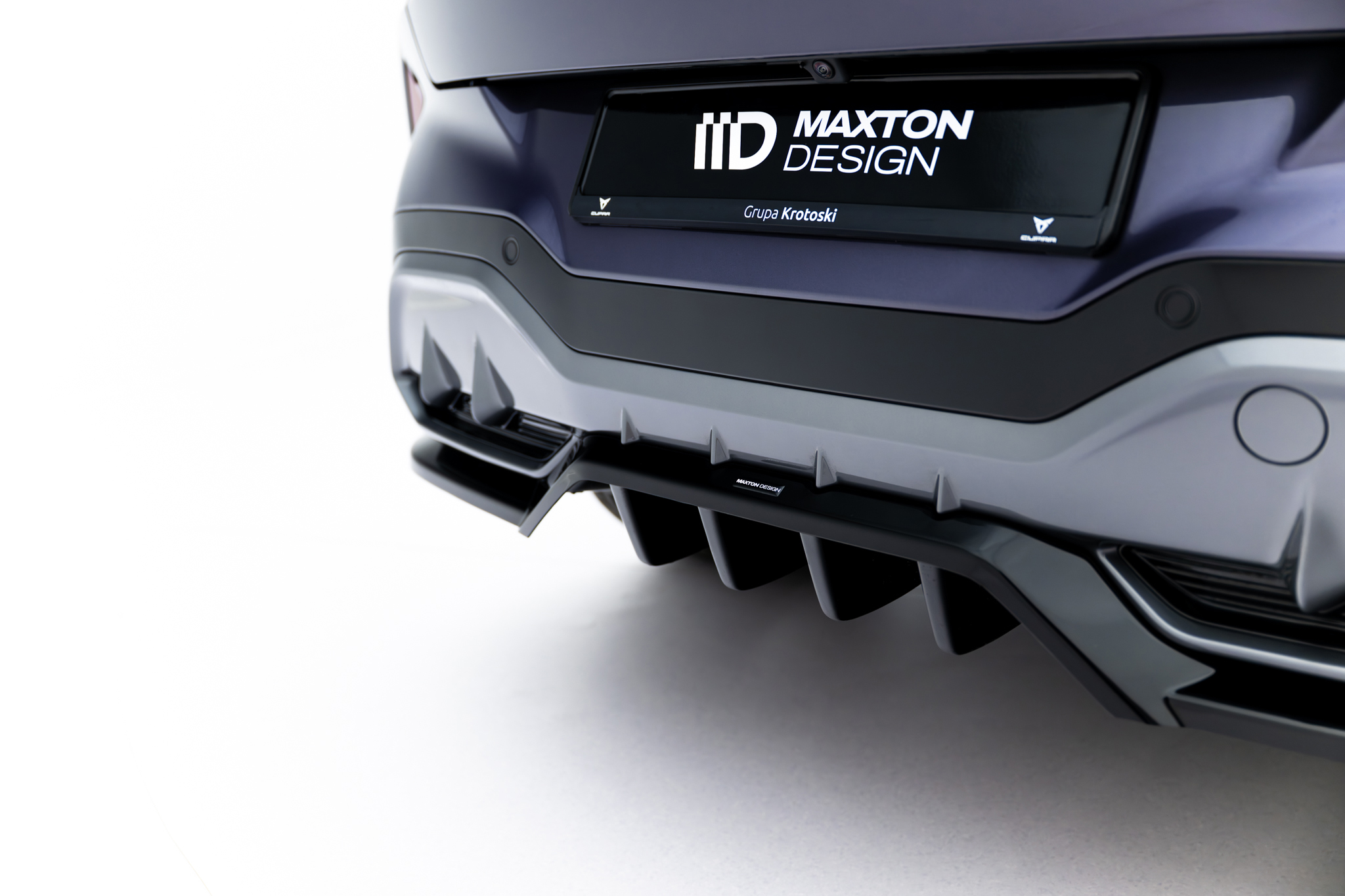REAR SPLITTER (WITH VERTICAL BARS) V.1 SUITABLE FOR CUPRA TERRAMAR MK1 (VERSION WITHOUT TOWBAR) – MAXTON DESIGN - 9