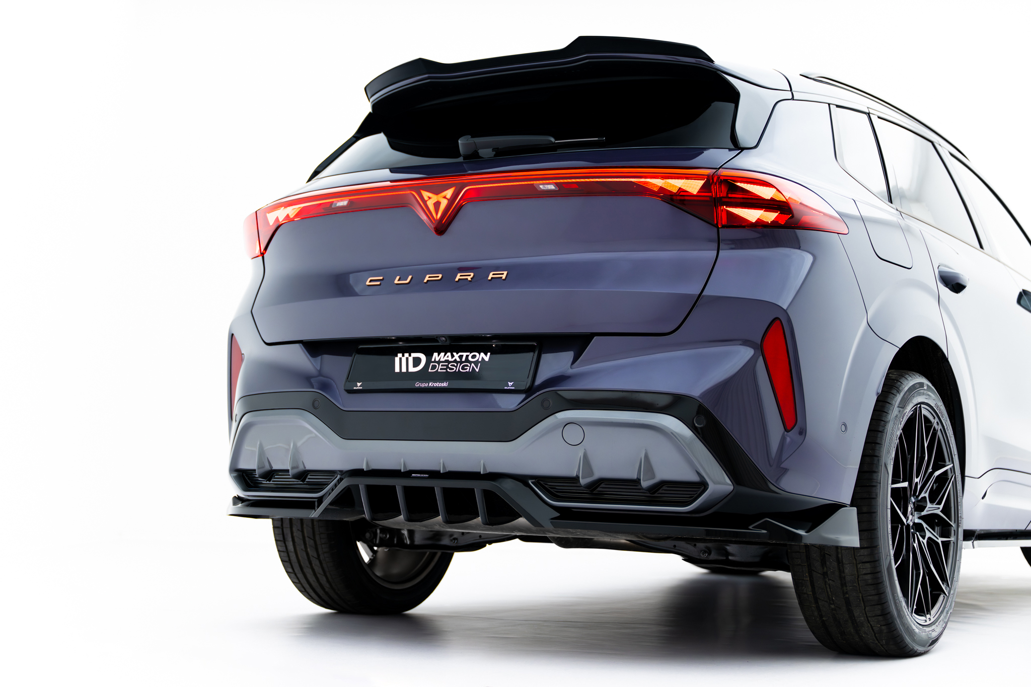 REAR SPLITTER (WITH VERTICAL BARS) V.1 SUITABLE FOR CUPRA TERRAMAR MK1 (VERSION WITHOUT TOWBAR) – MAXTON DESIGN - 7