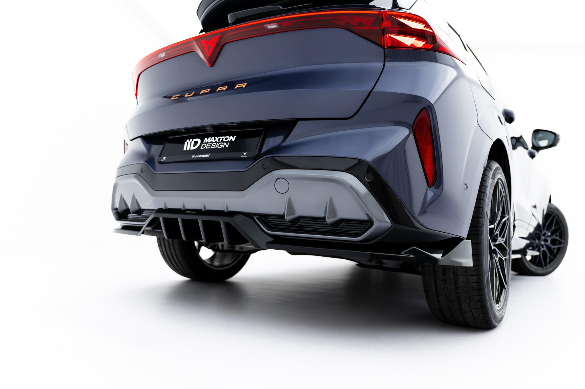REAR SPLITTER (WITH VERTICAL BARS) V.1 SUITABLE FOR CUPRA TERRAMAR MK1 (VERSION WITHOUT TOWBAR) – MAXTON DESIGN - 5