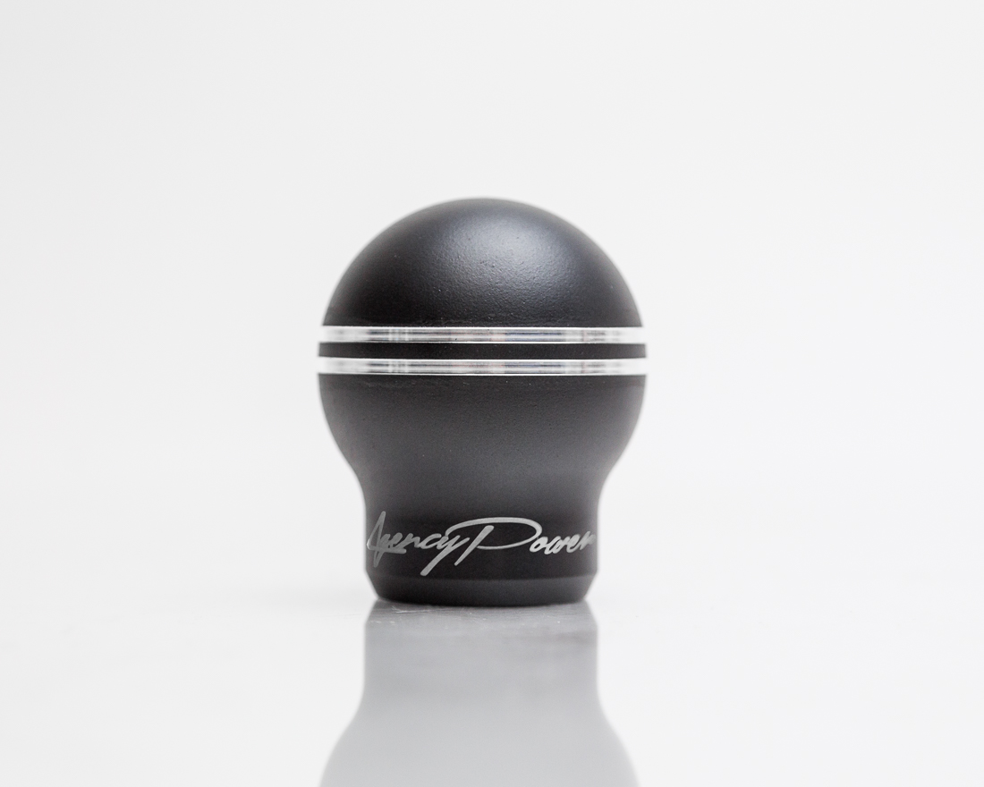 AGENCY POWER 6SPEED ALUMINUM SHIFT KNOB SHADOW GRAY FORD FOCUS RS - 2