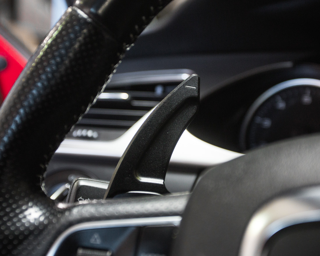 AGENCY POWER PADDLE SHIFTER EXTENSIONS BLACK AUDI ALL MODELS - 4