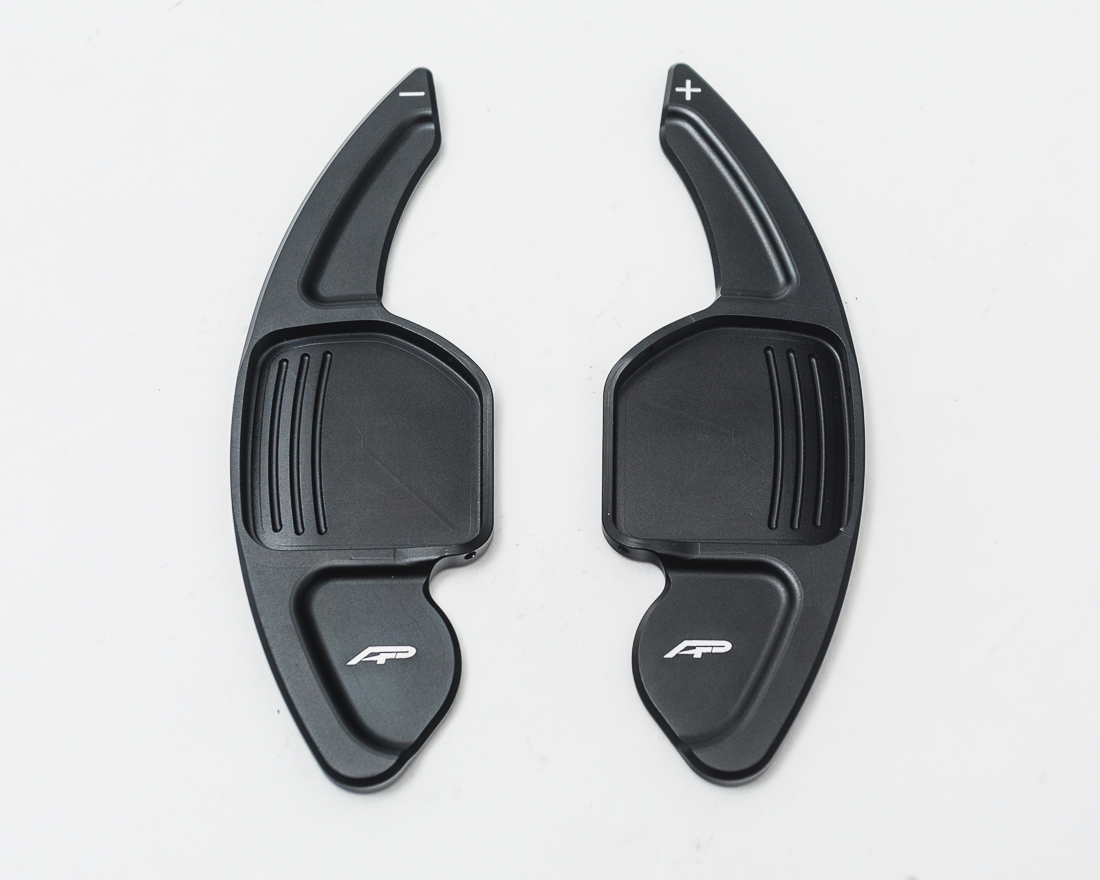 AGENCY POWER PADDLE SHIFTER EXTENSIONS BLACK AUDI ALL MODELS - 3