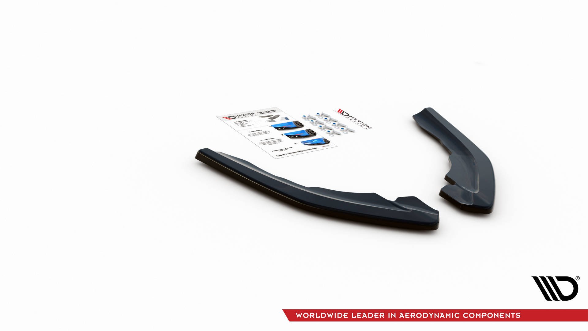 Rear Side Splitters V.2 BMW M2 F87 (2016-2020) - 4