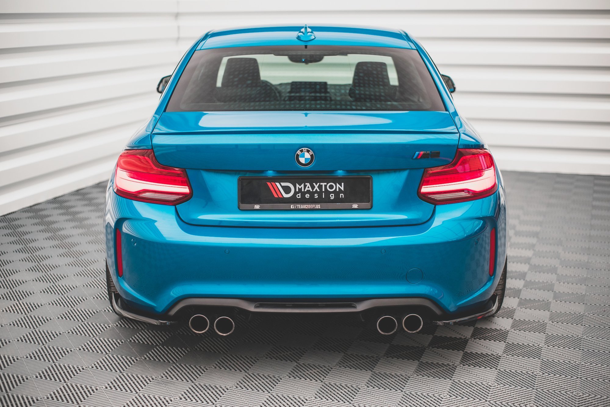 Rear Side Splitters V.2 BMW M2 F87 (2016-2020) - 3