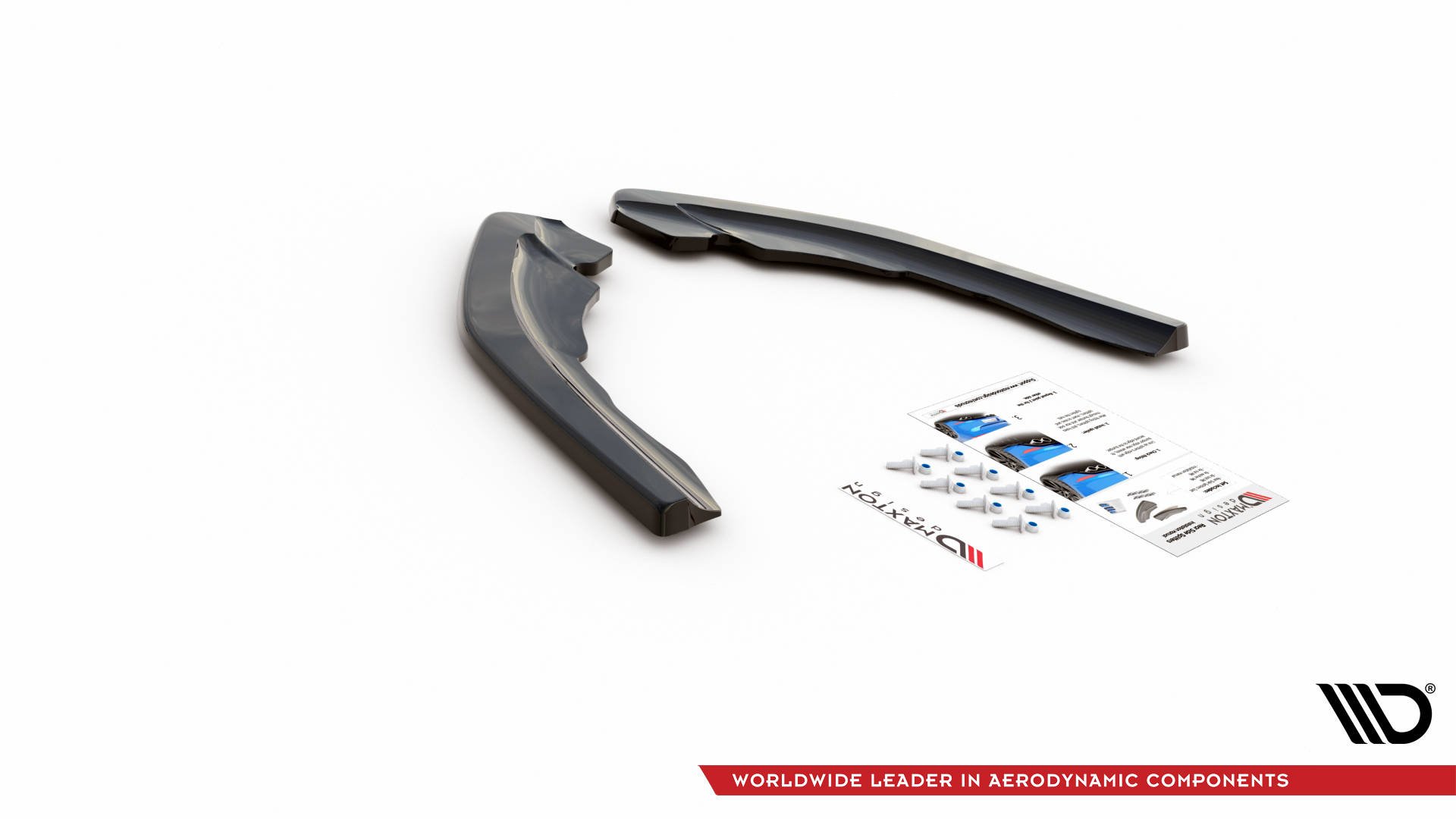 Rear Side Splitters V.2 BMW M2 F87 (2016-2020) - 5
