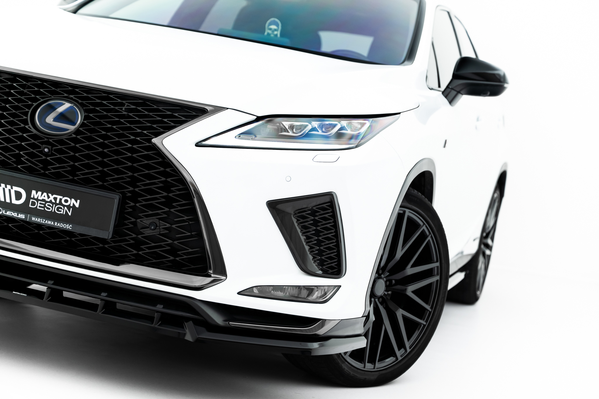 FRONT SPLITTER SUITABLE FOR LEXUS RX F-SPORT MK4 FACELIFT – MAXTON DESIGN