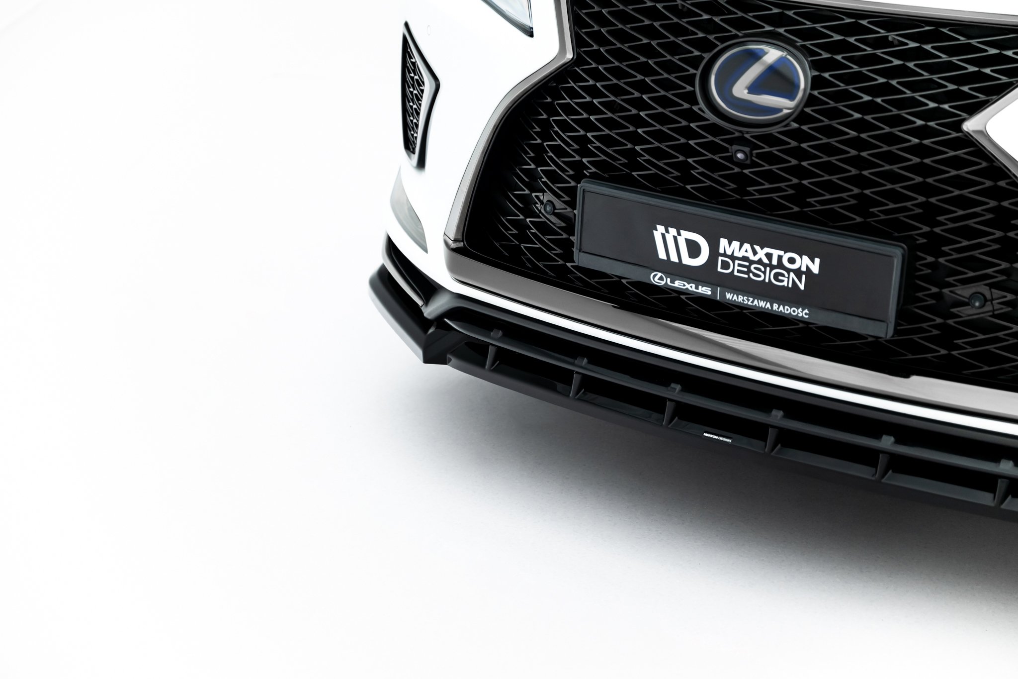 FRONT SPLITTER SUITABLE FOR LEXUS RX F-SPORT MK4 FACELIFT – MAXTON DESIGN - 6