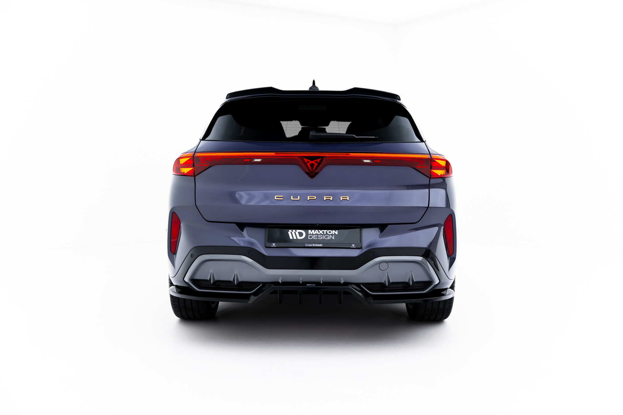 REAR SPLITTER (WITH VERTICAL BARS) V.2 SUITABLE FOR CUPRA TERRAMAR MK1 (VERSION WITHOUT TOWBAR) – MAXTON DESIGN - 4