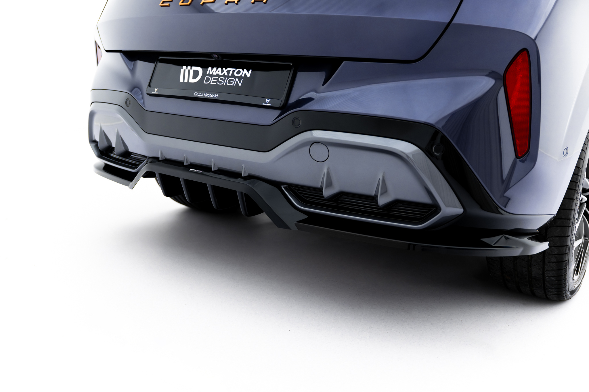 REAR SPLITTER (WITH VERTICAL BARS) V.2 SUITABLE FOR CUPRA TERRAMAR MK1 (VERSION WITHOUT TOWBAR) – MAXTON DESIGN - 5