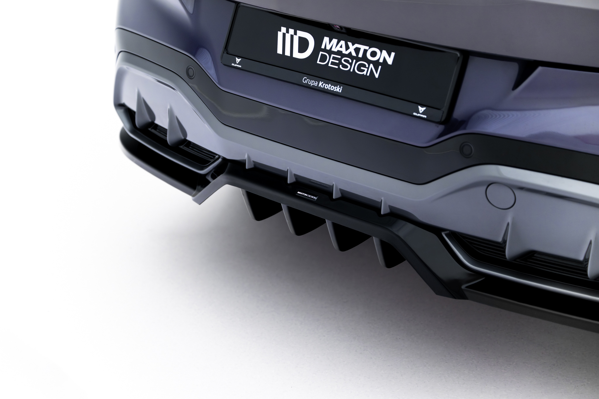 REAR SPLITTER (WITH VERTICAL BARS) V.2 SUITABLE FOR CUPRA TERRAMAR MK1 (VERSION WITHOUT TOWBAR) – MAXTON DESIGN - 3