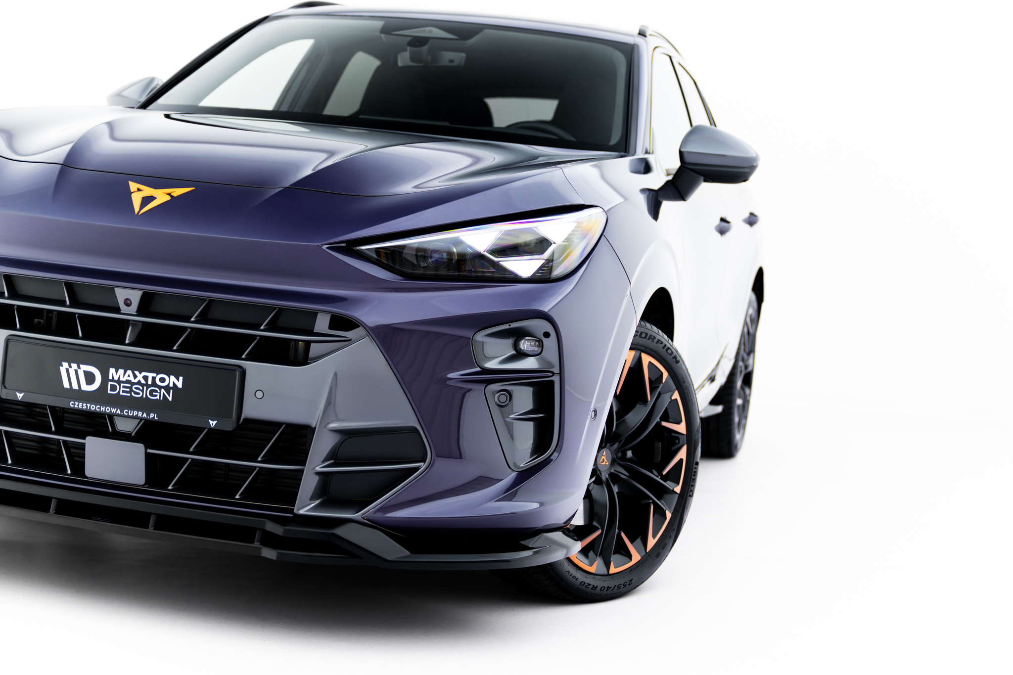 FRONT SPLITTER V.2 SUITABLE FOR CUPRA TERRAMAR MK1 – MAXTON DESIGN - 4