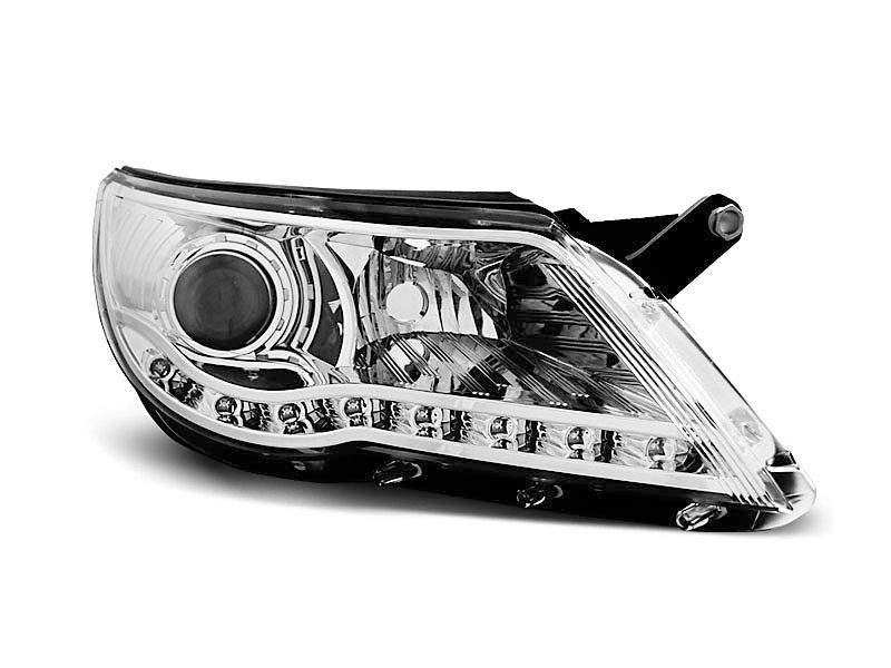 HEADLIGHTS VW TIGUAN 10.07-11 DAYLIGHT CHROME