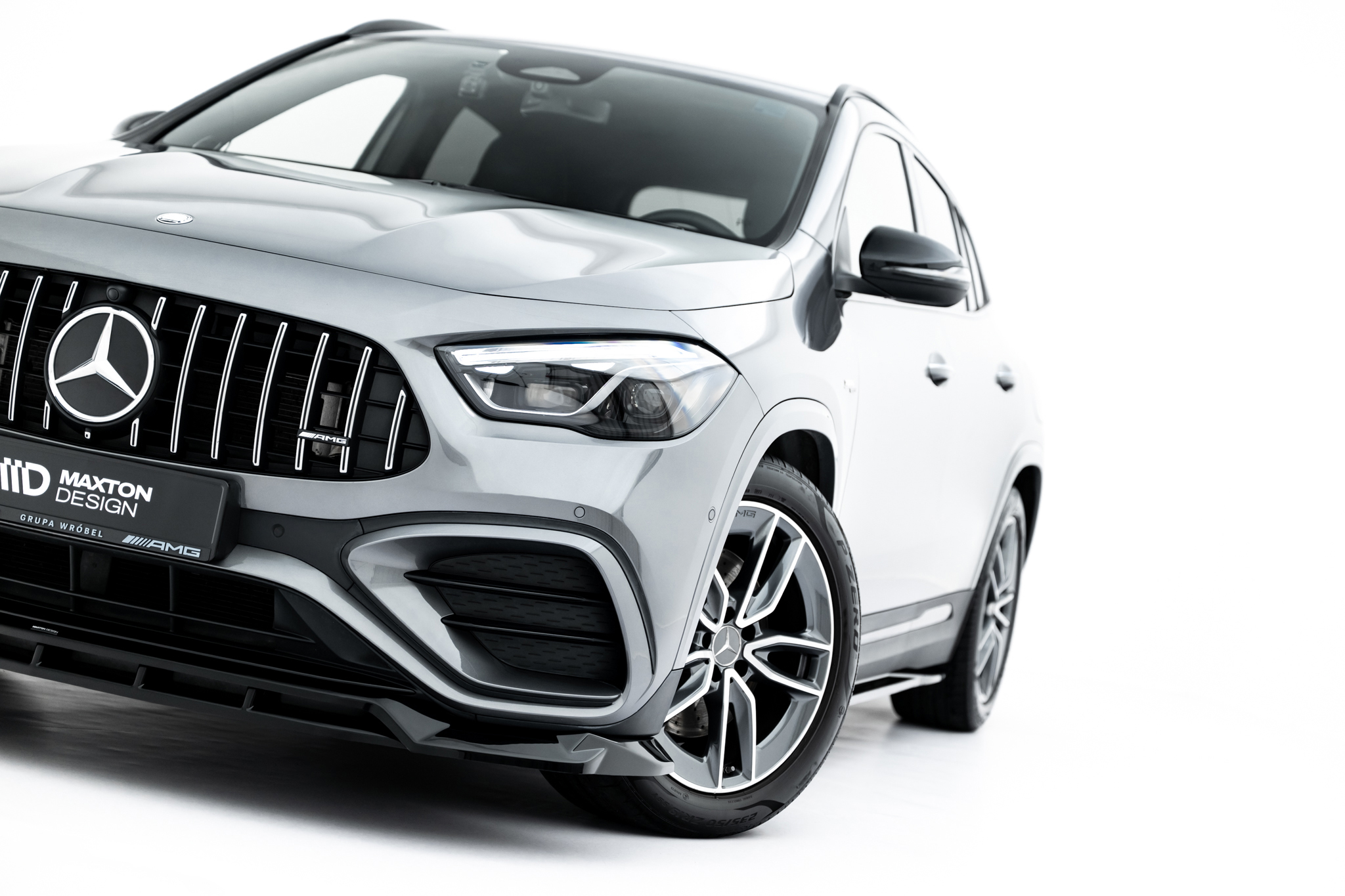 FRONT SPLITTER V.1 SUITABLE FOR MERCEDES-AMG GLA 35 H247 FACELIFT – MAXTON DESIGN - 7