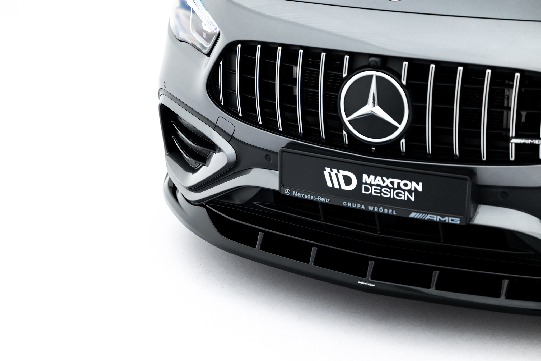 FRONT SPLITTER V.2 SUITABLE FOR MERCEDES-AMG GLA 35 H247 FACELIFT – MAXTON DESIGN - 4