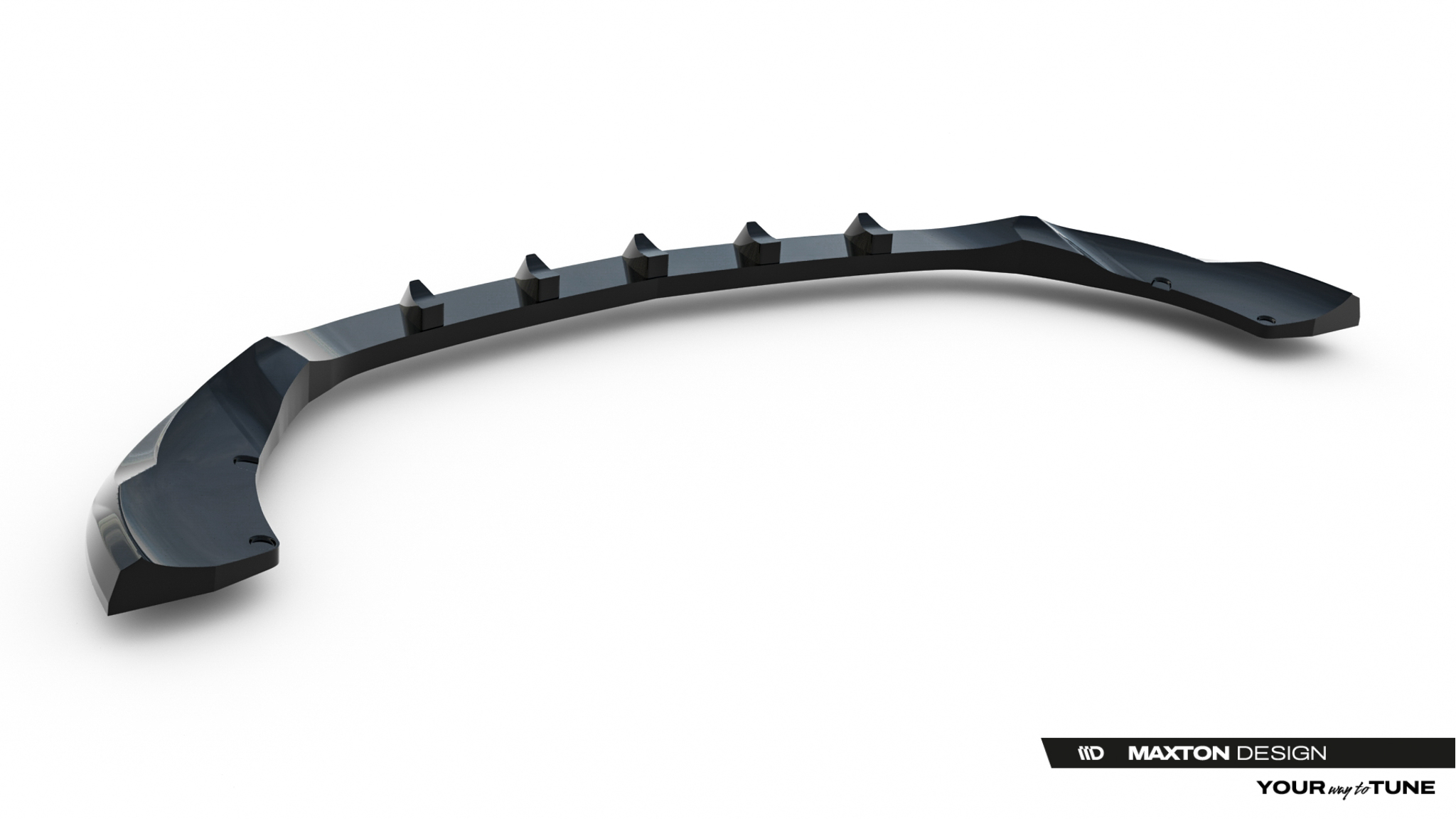 FRONT SPLITTER V.2 SUITABLE FOR MERCEDES-AMG GLA 35 H247 FACELIFT – MAXTON DESIGN - 5