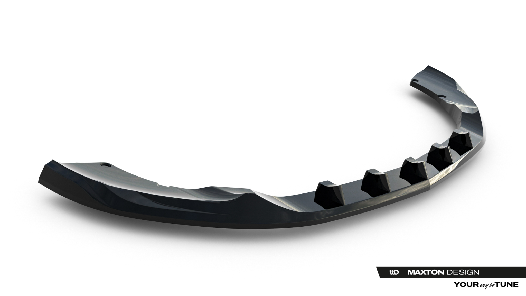 FRONT SPLITTER V.2 SUITABLE FOR MERCEDES-AMG GLA 35 H247 FACELIFT – MAXTON DESIGN - 3