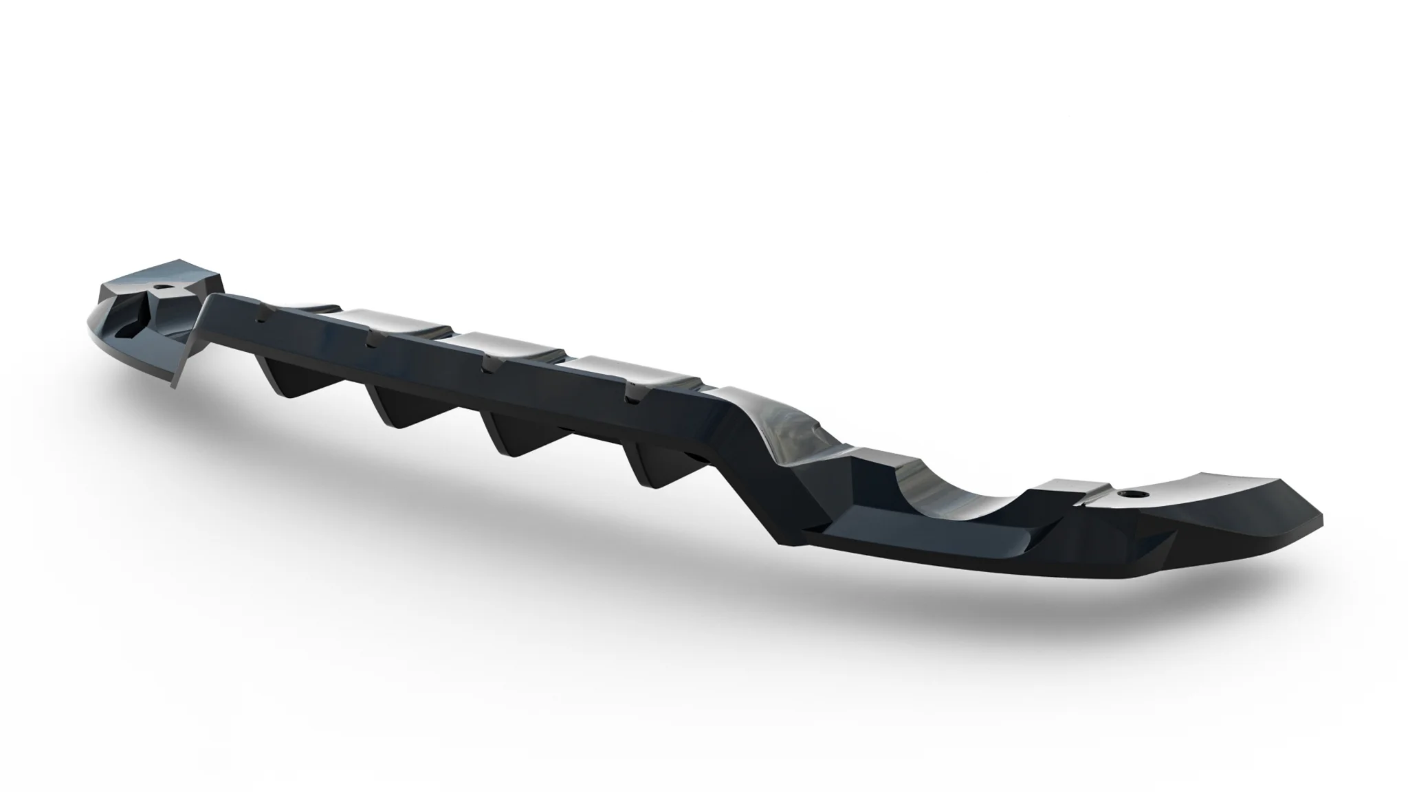 REAR SPLITTER (WITH VERTICAL BARS) SUITABLE FOR MERCEDES-AMG GLA 35 H247 FACELIFT – MAXTON DESIGN