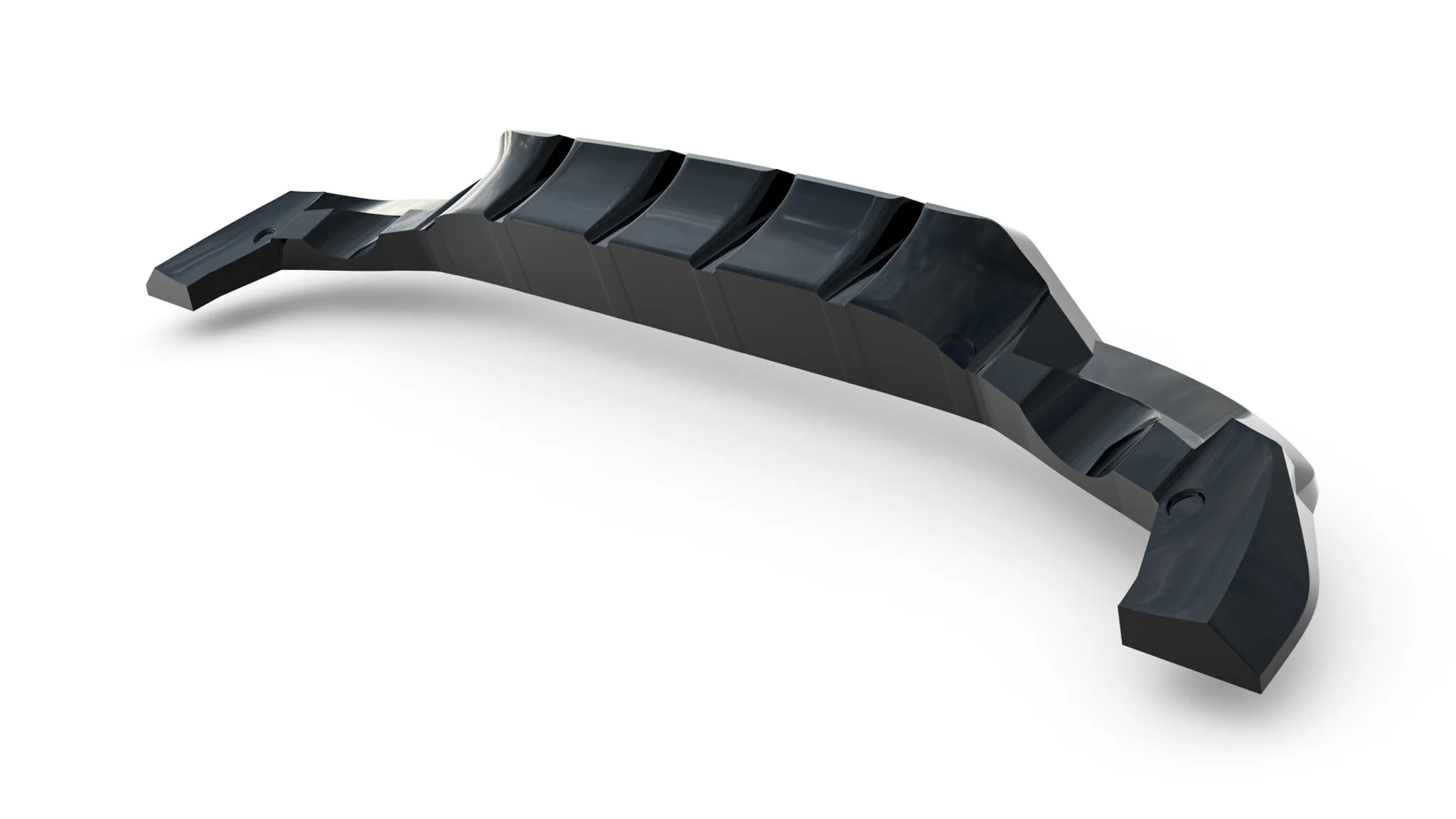 REAR SPLITTER (WITH VERTICAL BARS) SUITABLE FOR MERCEDES-AMG GLA 35 H247 FACELIFT – MAXTON DESIGN - 3