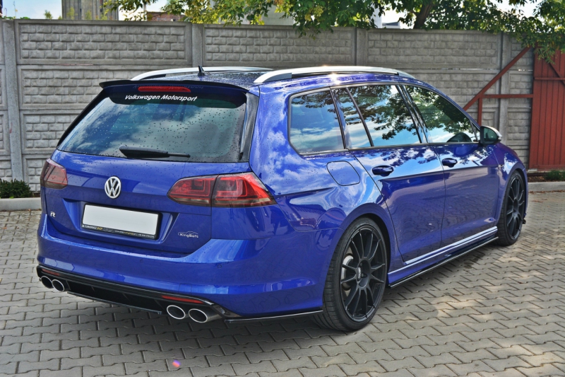 CENTRAL REAR SPLITTER VW GOLF MK7 R ESTATE (WITHOUT A VERTICAL BAR) - 2