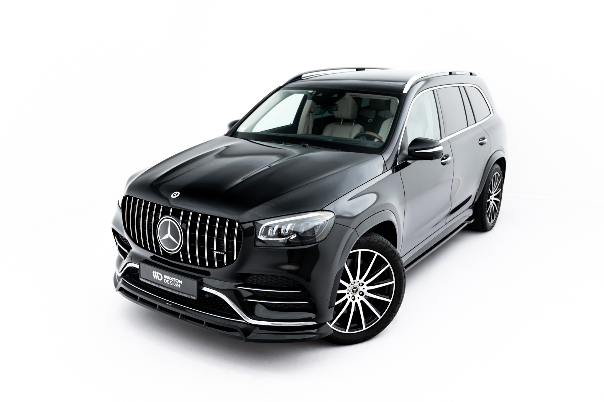 FRONT SPLITTER V.2 SUITABLE FOR MERCEDES-BENZ GLS AMG-LINE X167 – MAXTON DESIGN - 7