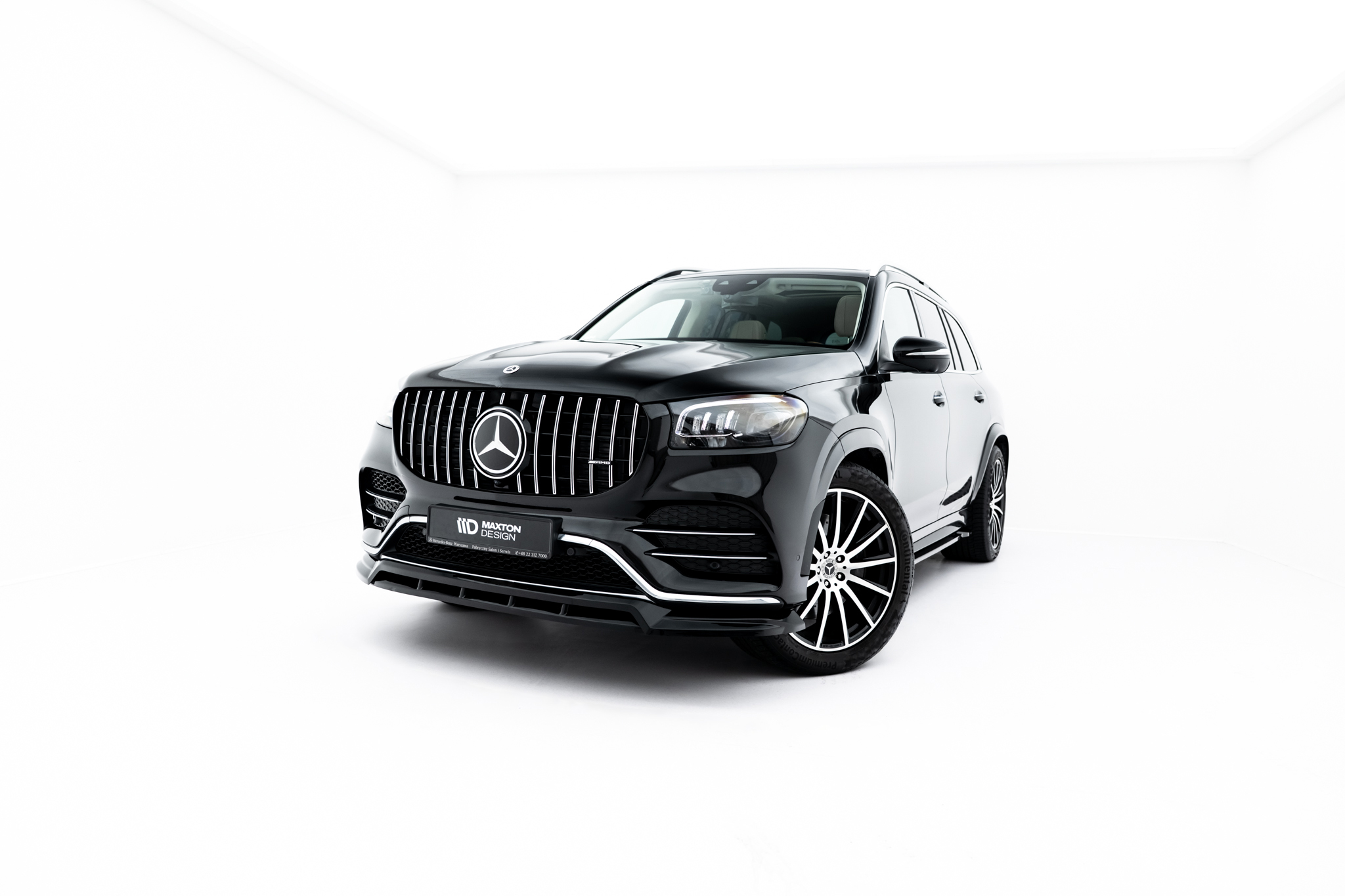 FRONT SPLITTER V.2 SUITABLE FOR MERCEDES-BENZ GLS AMG-LINE X167 – MAXTON DESIGN - 2