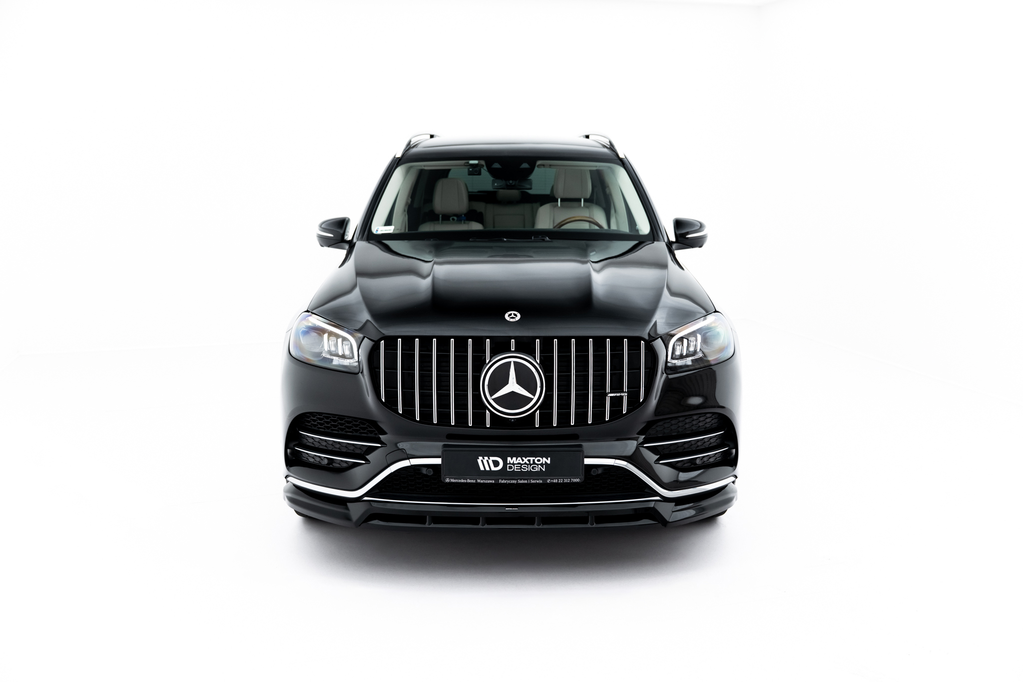 FRONT SPLITTER V.2 SUITABLE FOR MERCEDES-BENZ GLS AMG-LINE X167 – MAXTON DESIGN - 6