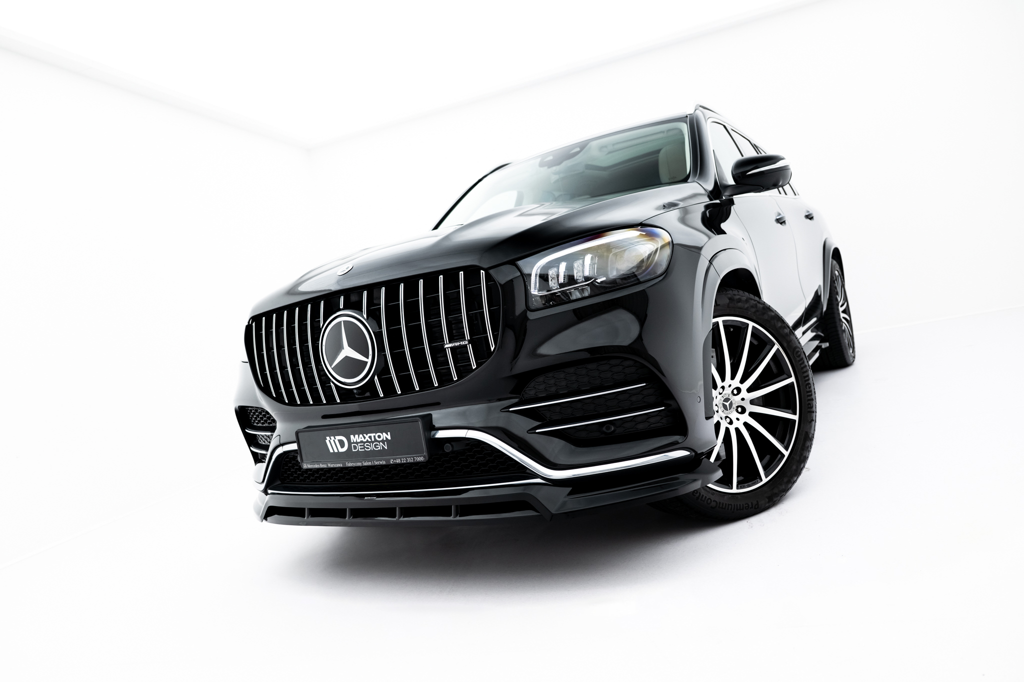 FRONT SPLITTER V.2 SUITABLE FOR MERCEDES-BENZ GLS AMG-LINE X167 – MAXTON DESIGN - 3