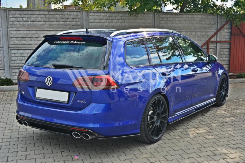 REAR SIDE SPLITTERS VW GOLF MK7 R ESTATE - 2