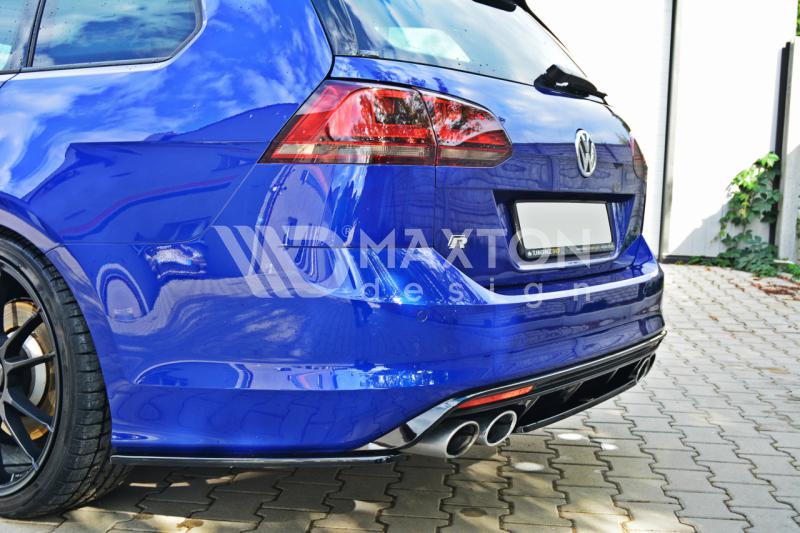 REAR SIDE SPLITTERS VW GOLF MK7 R ESTATE - 3