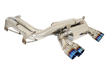 BMW E46 M3 99-05 AXLE BACK DUAL EXHAUST TIT.TIP MEGAN RACING